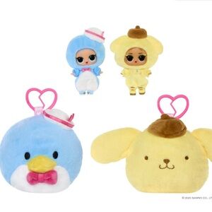 LOL Surprise Sanrio Hello Kitty & Friends Plush tuxedosam pompompurin